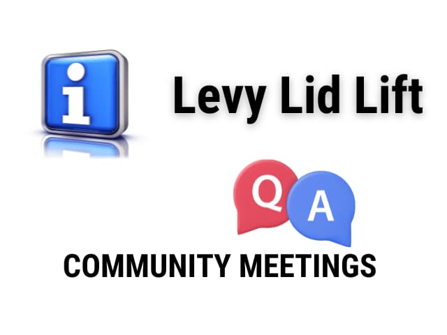 Levy Lid Lift on August Ballot – Listing of Public Meetings