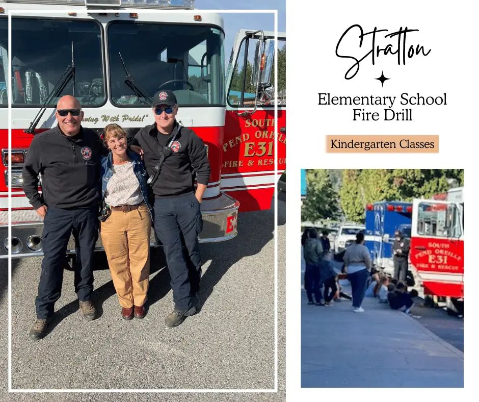 SPOFR Visits Stratton Elementary for Fire Safety Drill