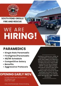 We Are Hiring - Paramedics