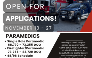 Paramedic Hiring Poster