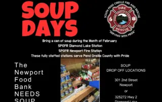 The Newport Food Bank needs soup!